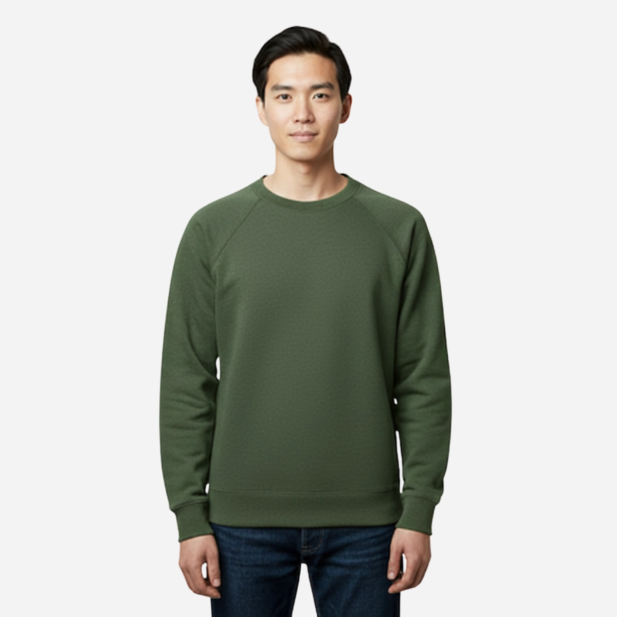 Classic Crewneck Raglan Sweatshirt - Image 3